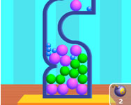 Fit balls Helix Jump HTML5 játék